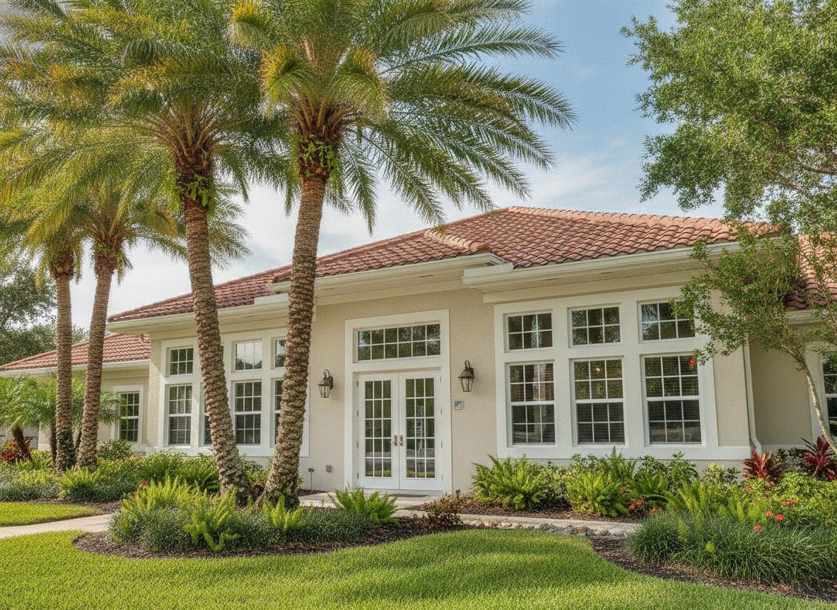 HOA clubhouse windows and doors